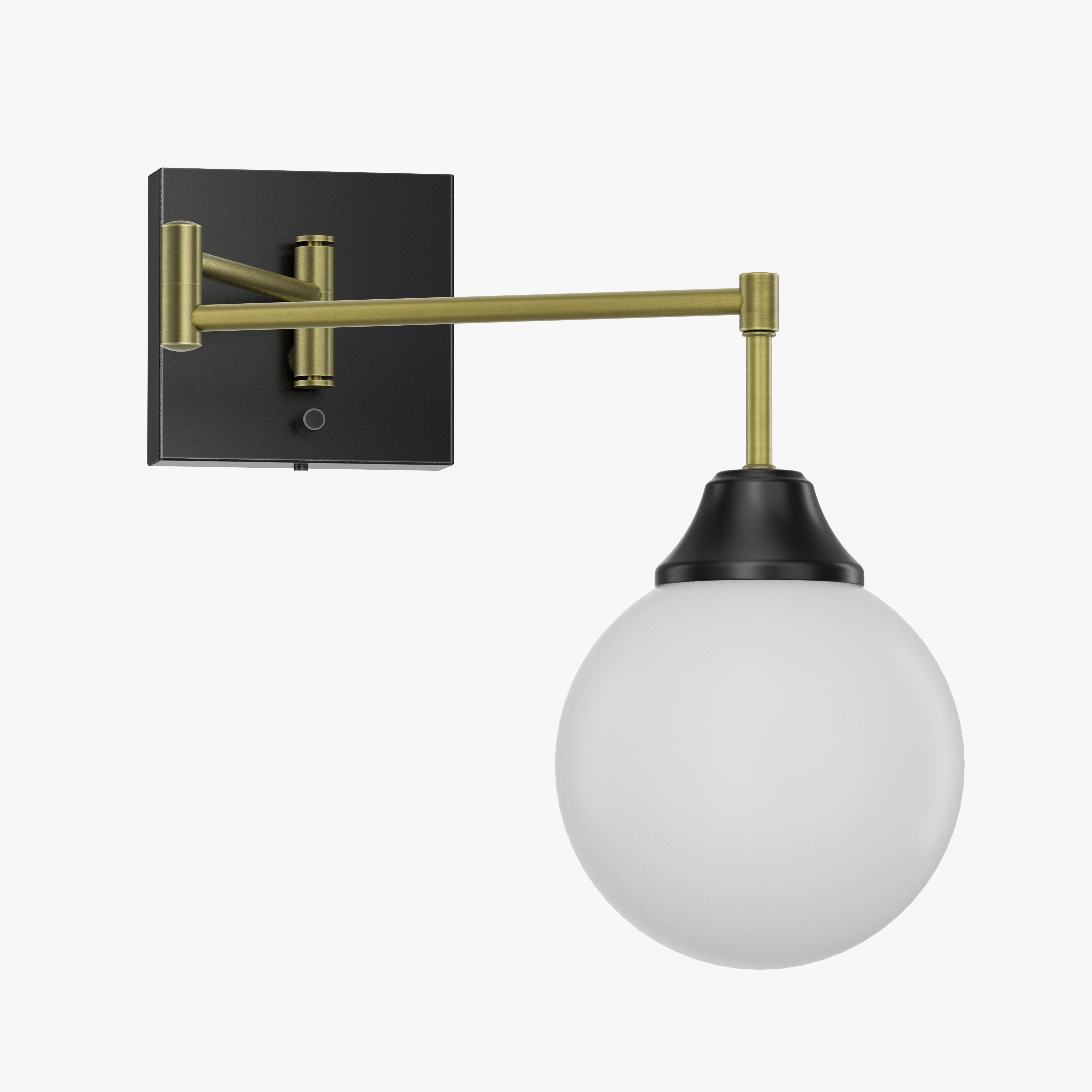 Swing Arm Wall Lamp for Hotel Guest Rooms