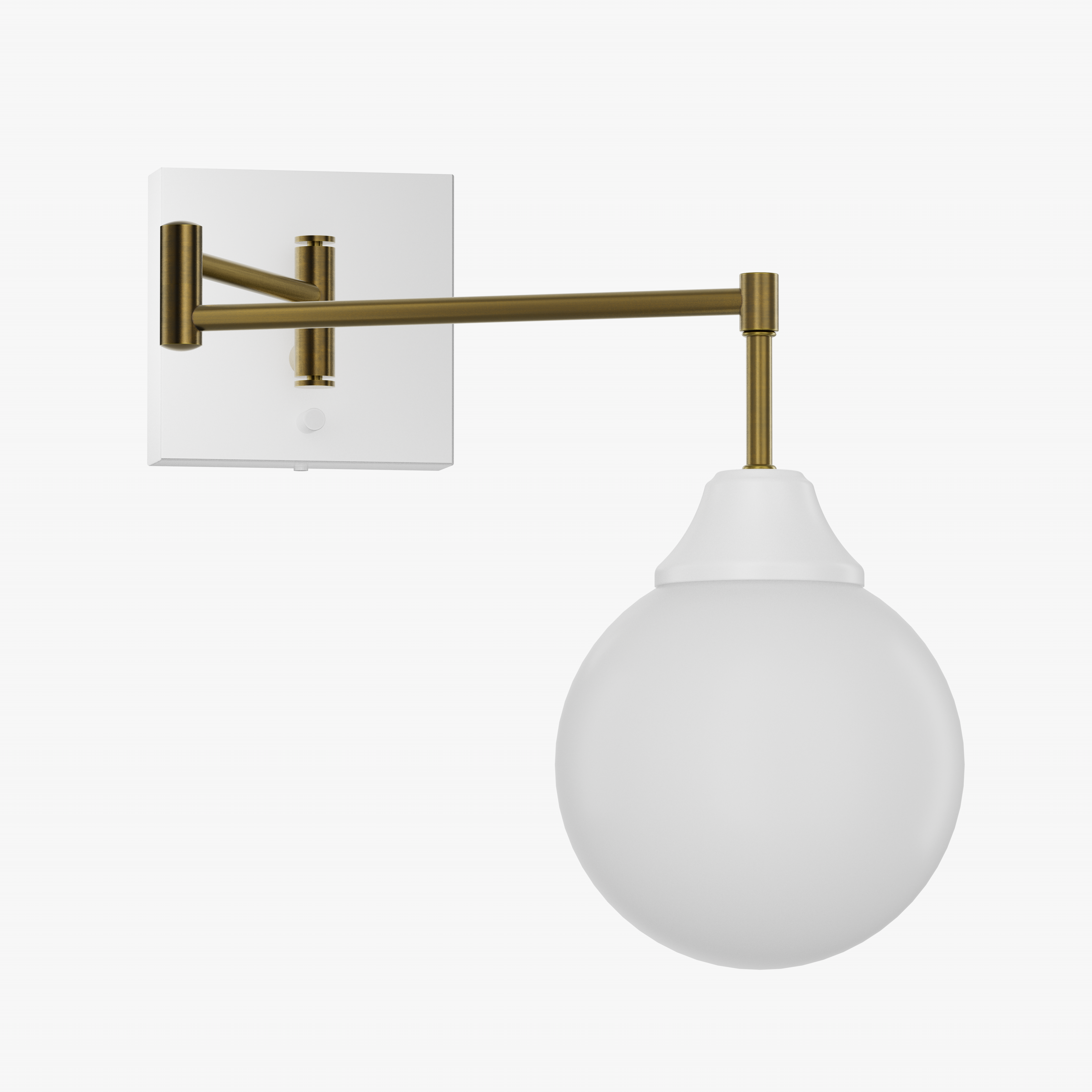 Swing Arm Wall Lamp for Hotel Guest Rooms
