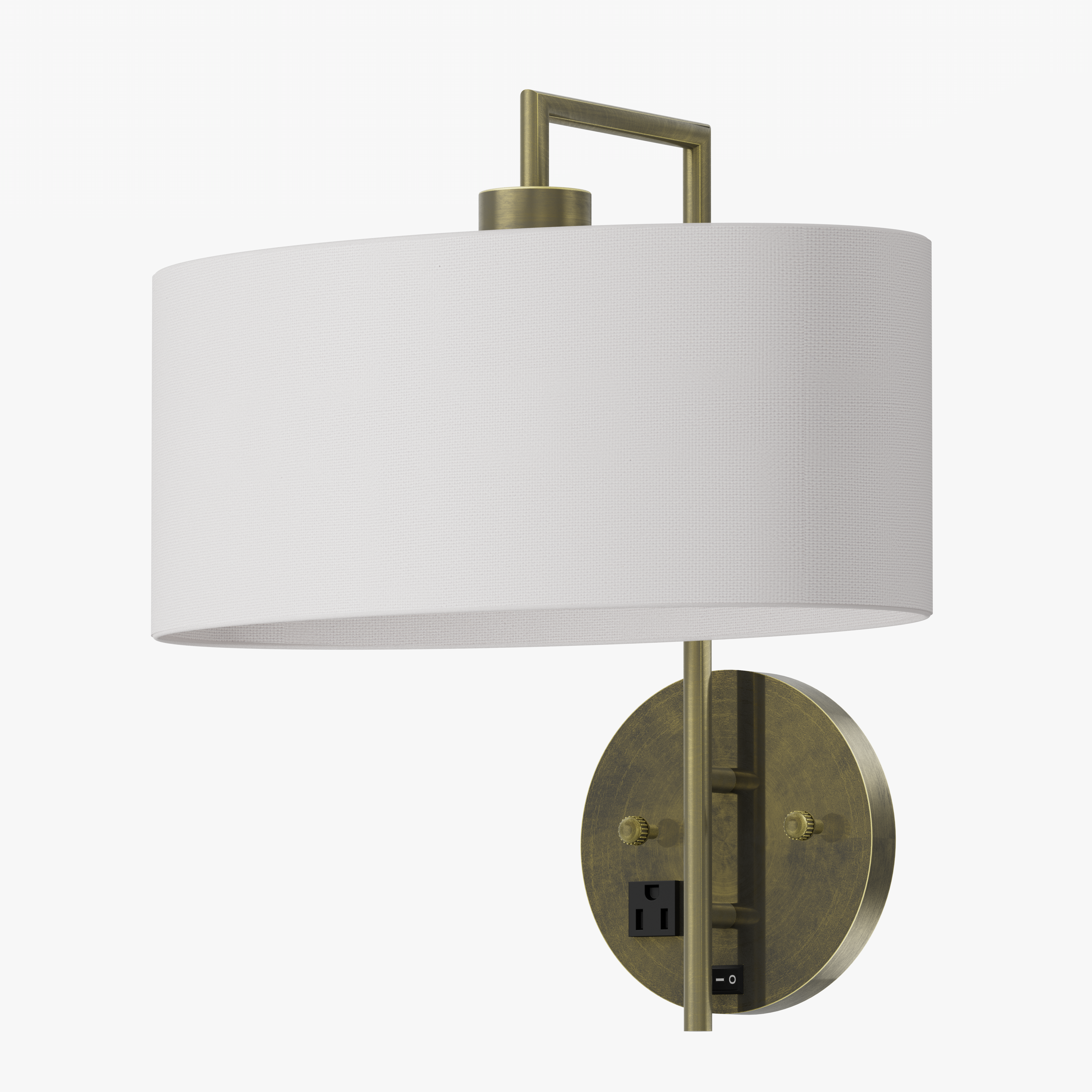Hotel Wall Lamp with Outlet