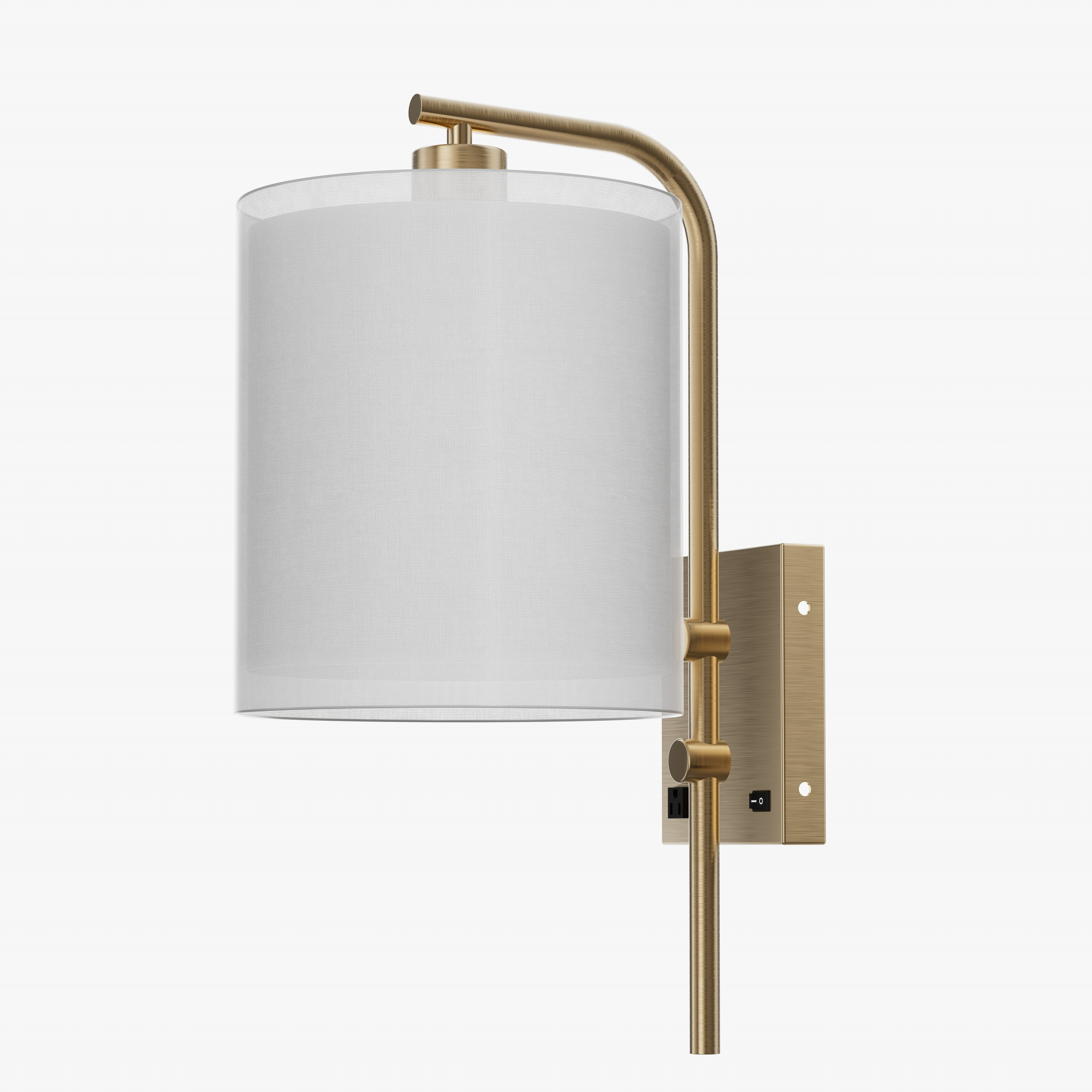 Wall Mounted Reading Light For Bed Use In Hotel Guest Rooms