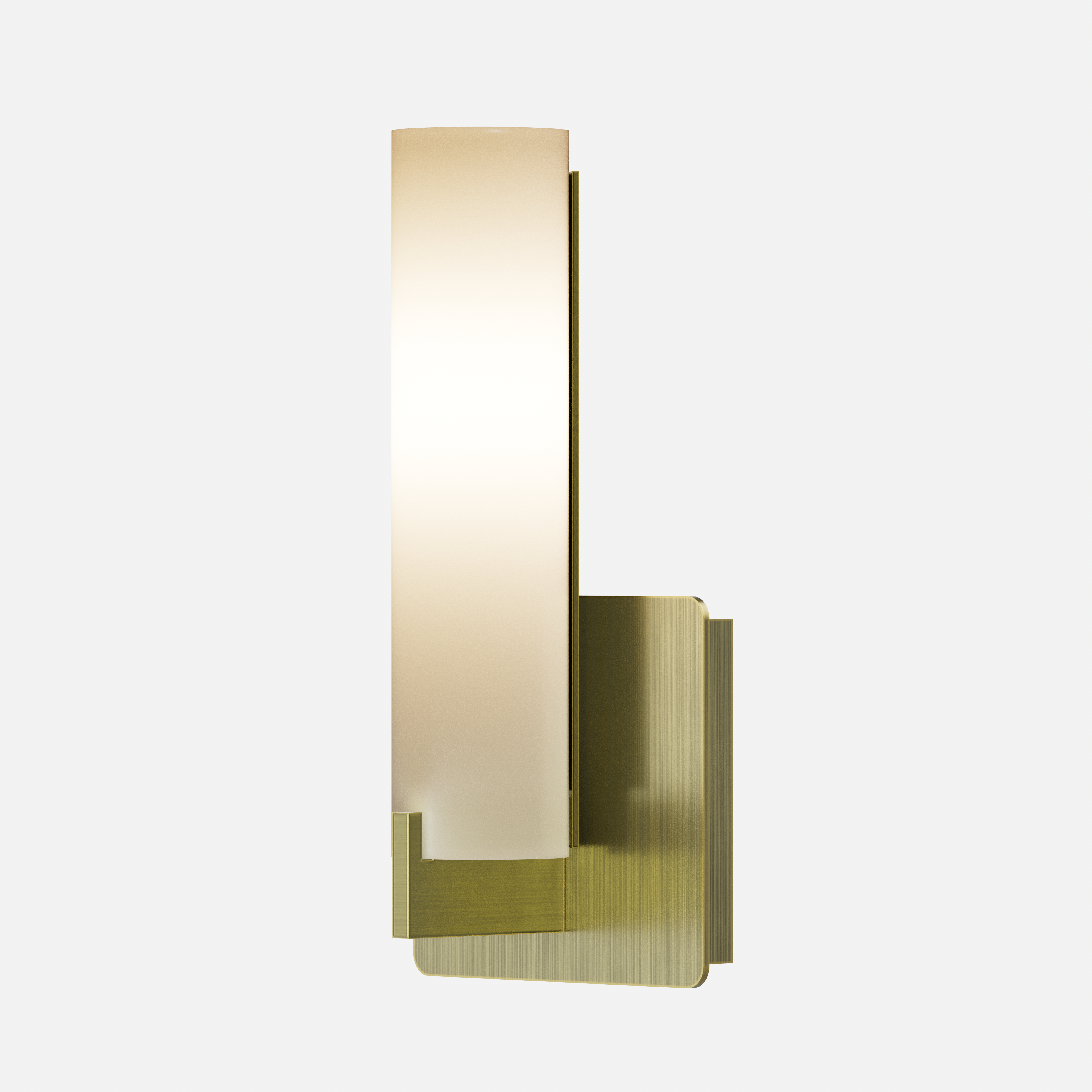 Hotel Glass Shade Wall Sconce 