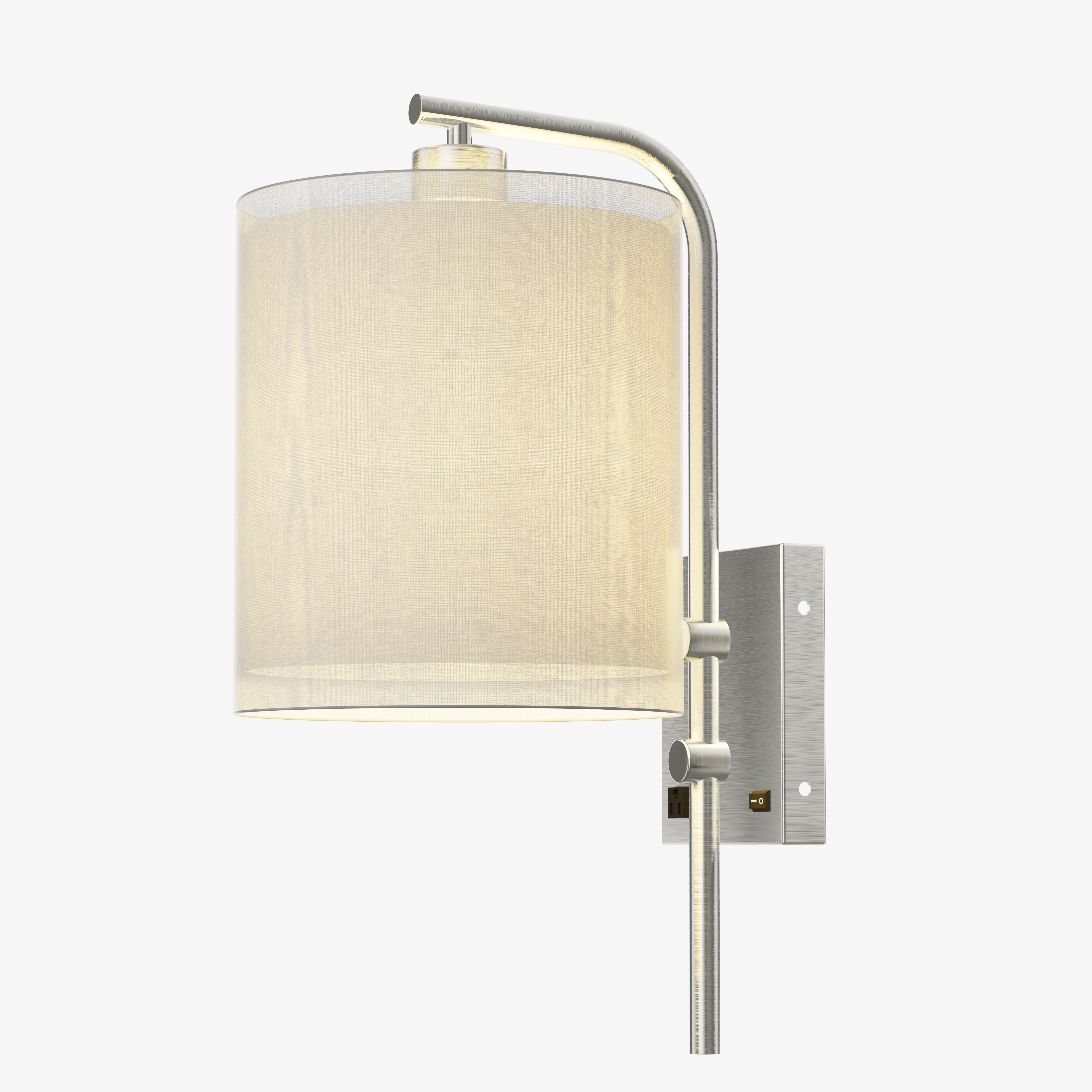 Wall Mounted Reading Light For Bed Use In Hotel Guest Rooms