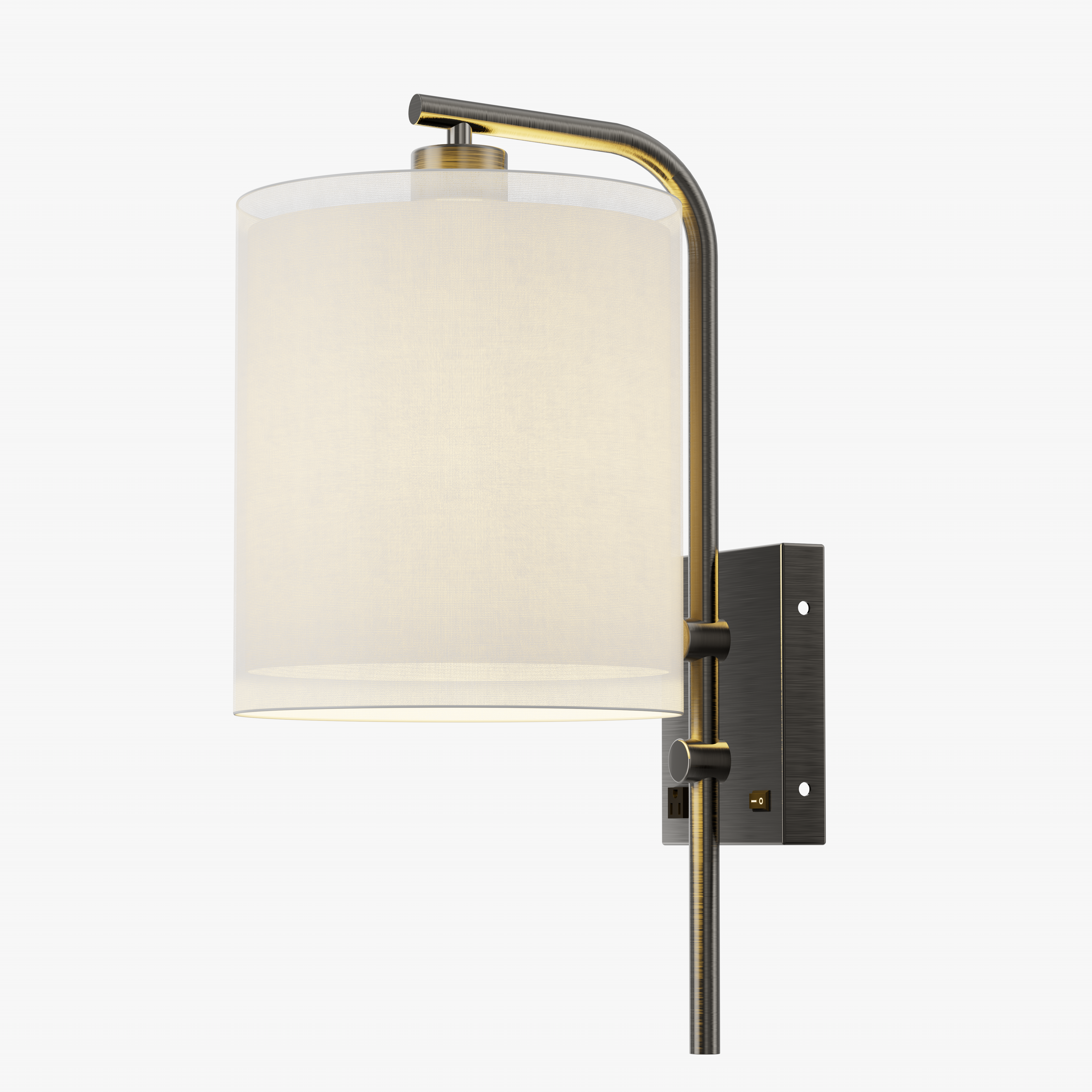 Wall Mounted Reading Light For Bed Use In Hotel Guest Rooms