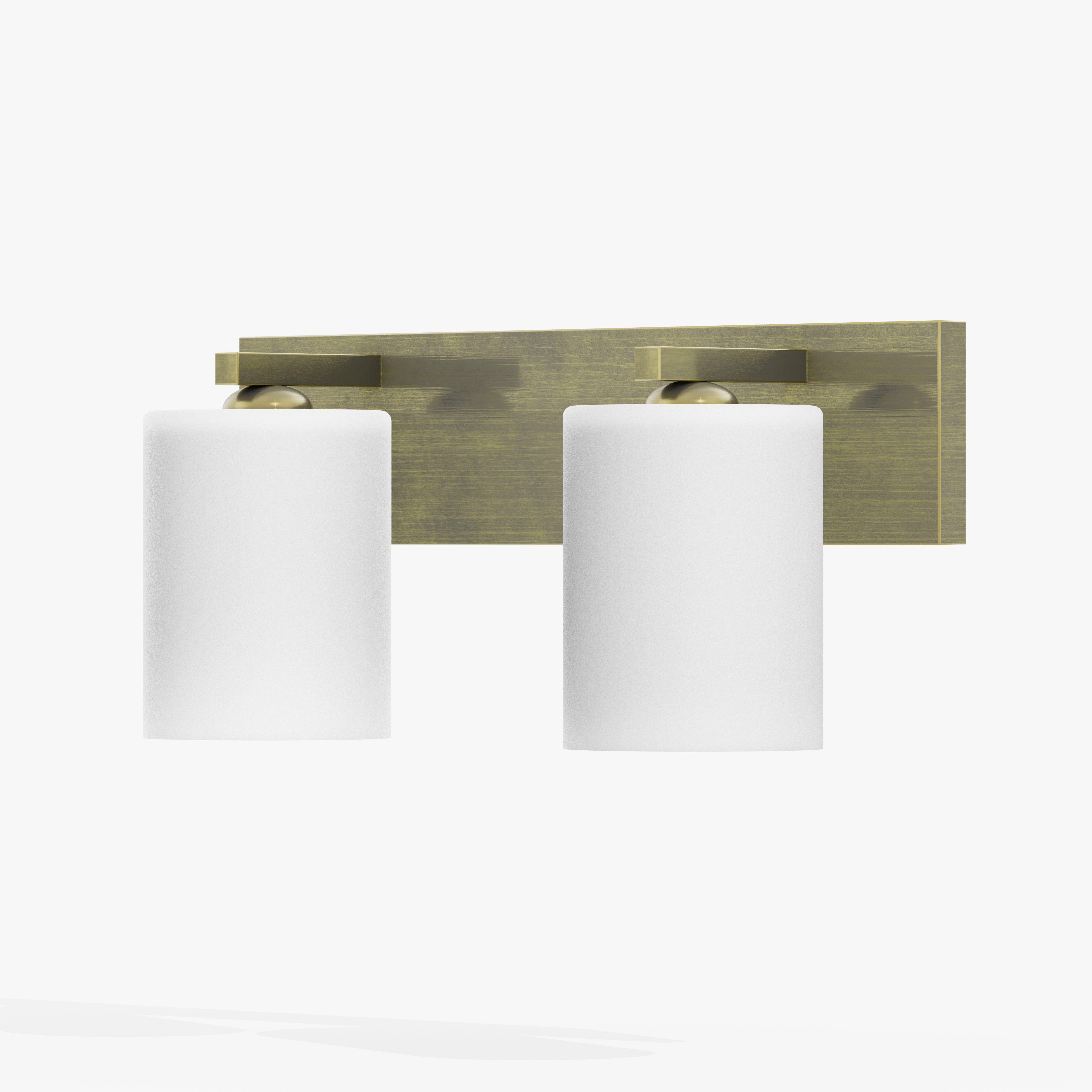 2 Light Wall Sconce Brushed Nickel