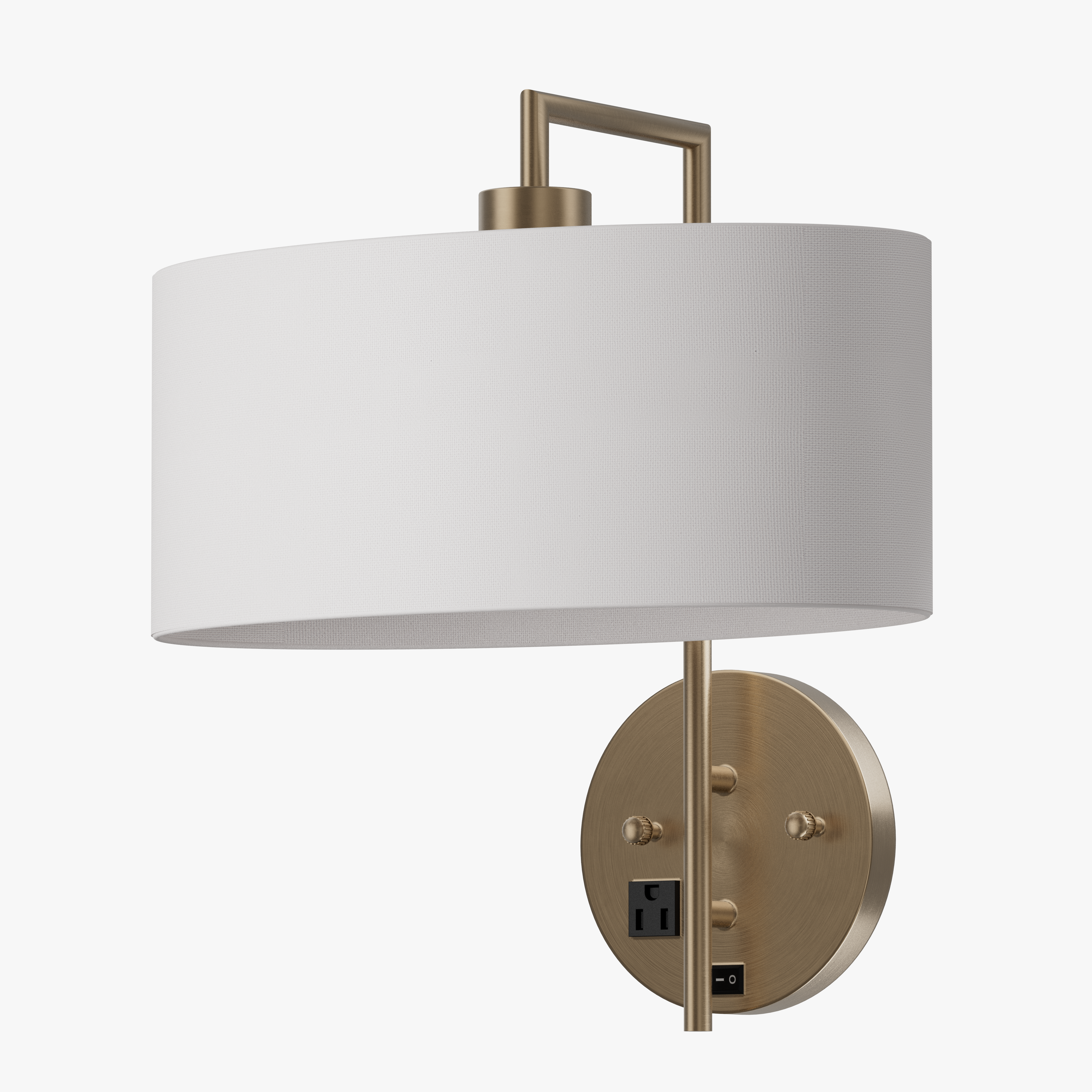 Hotel Wall Lamp with Outlet