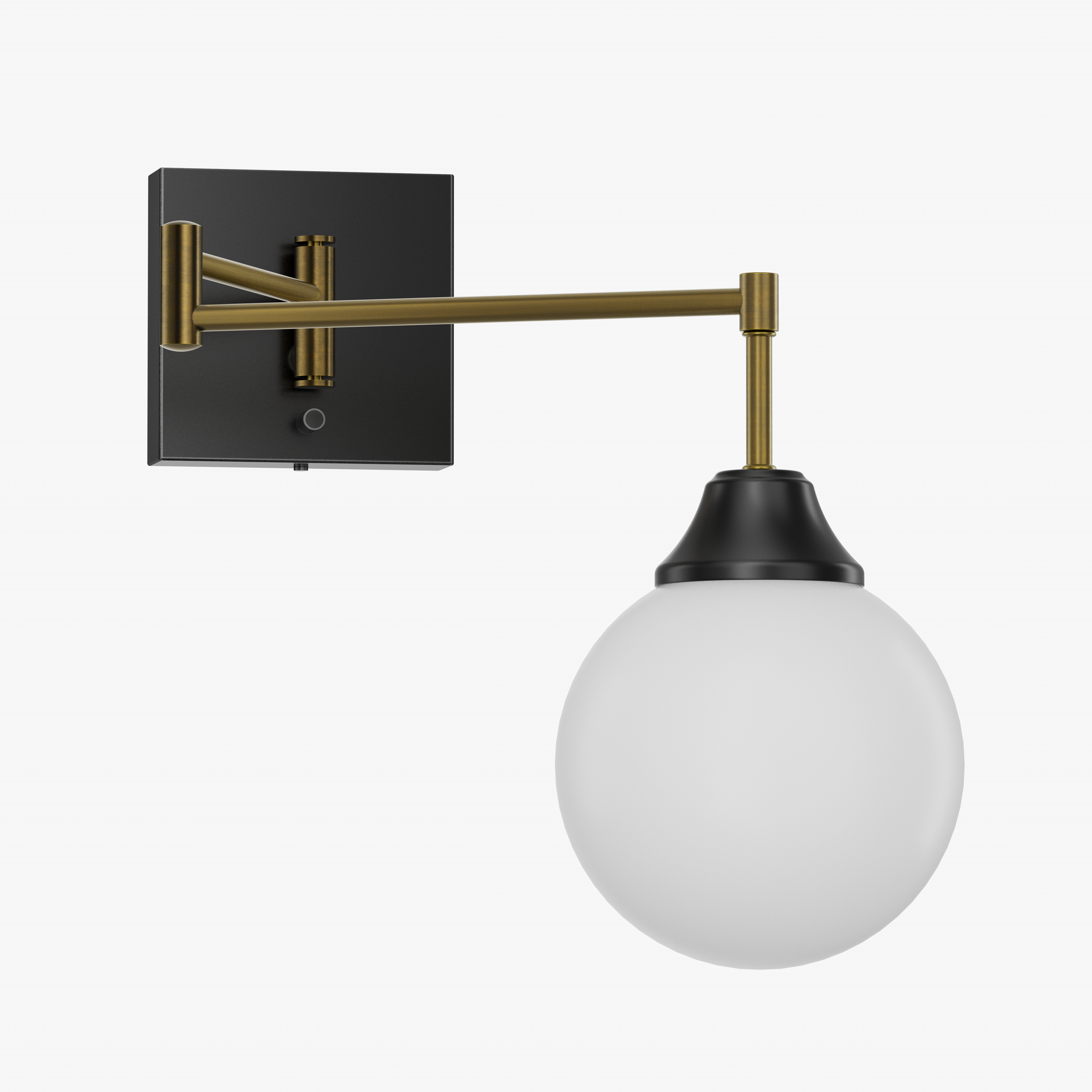 Swing Arm Wall Lamp for Hotel Guest Rooms