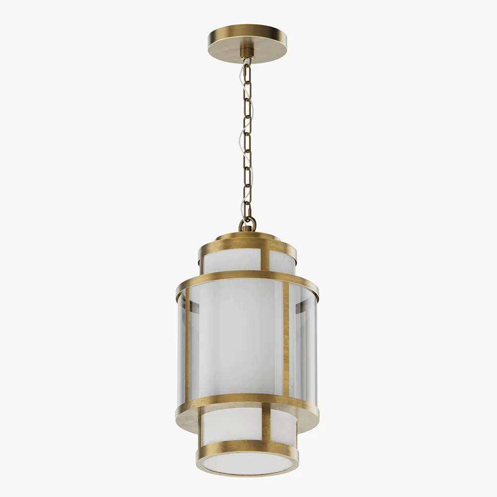Cylinder Glass Pendant