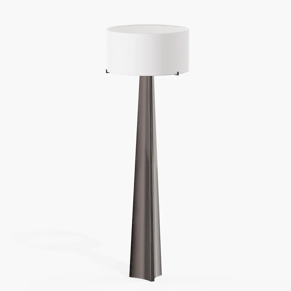 Isla Brass Triangle Floor Lamp
