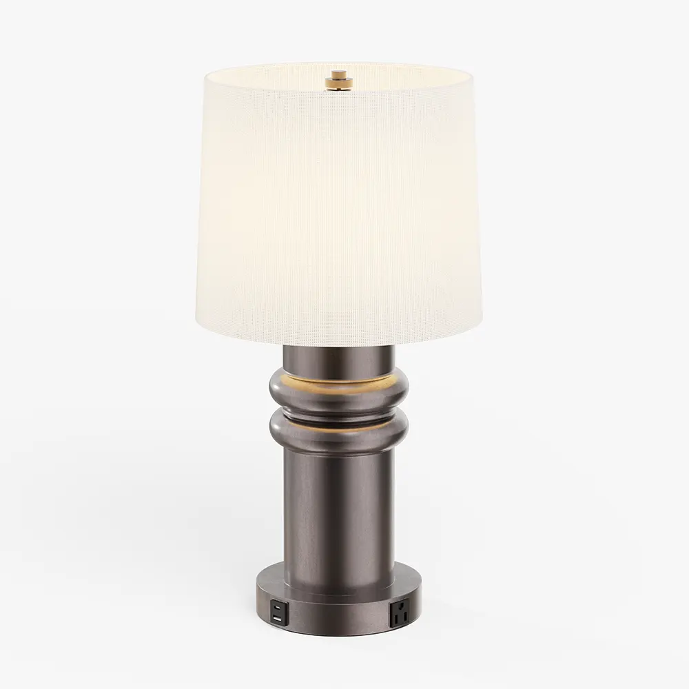 Hotel  Vintage Torchiere Table Lamp