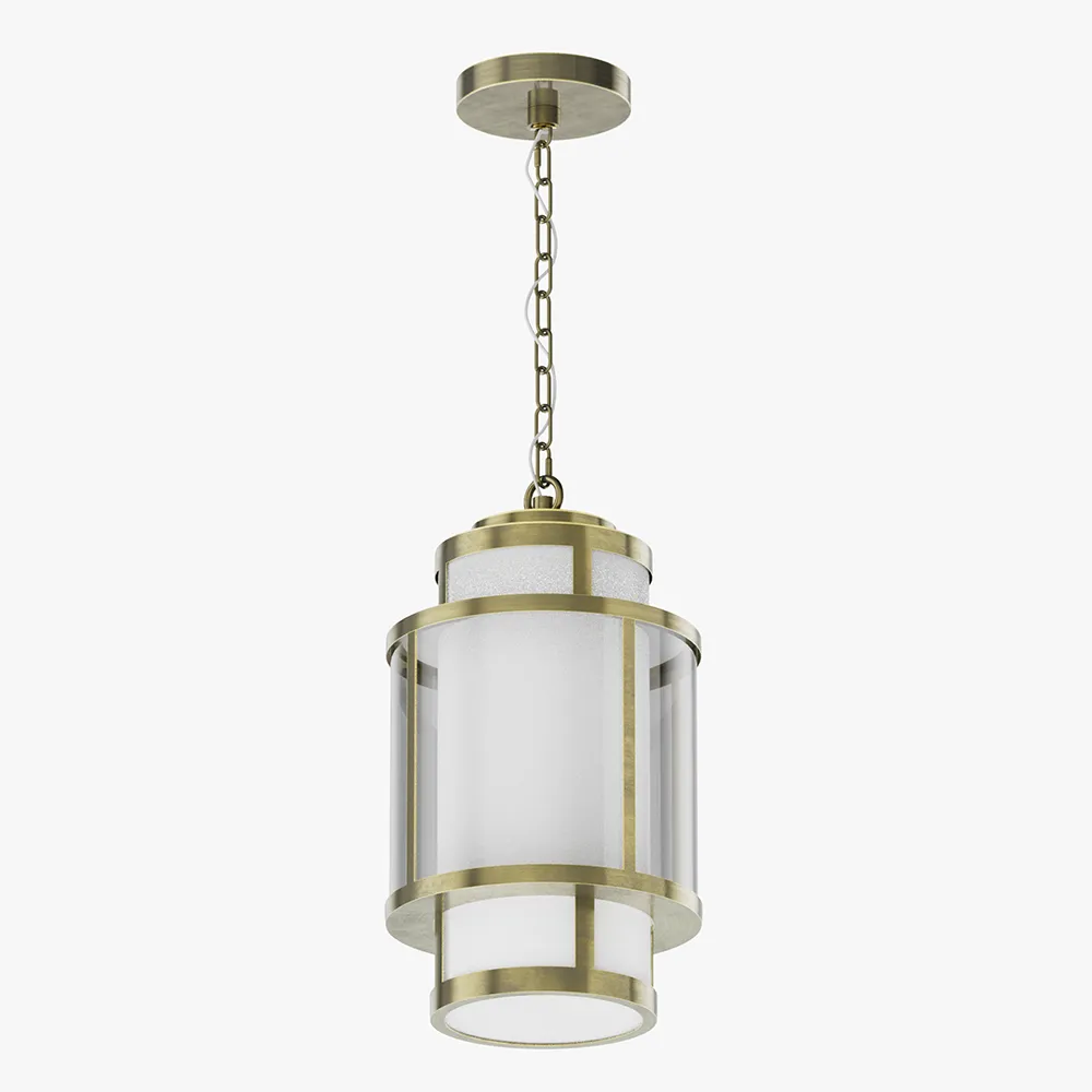 Cylinder Glass Pendant