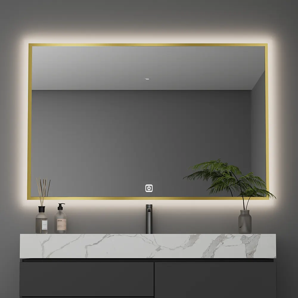 Bathroom Mirror With Led Lighting