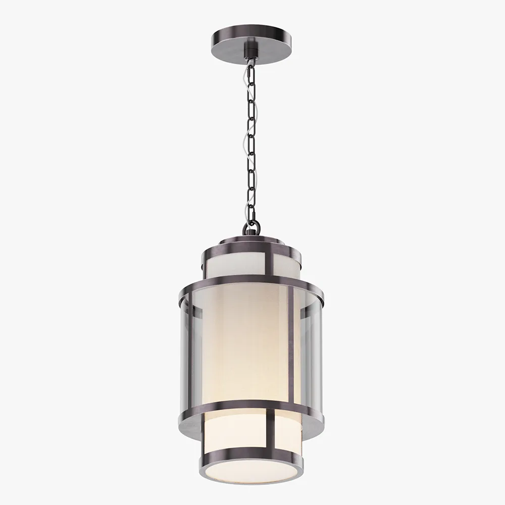 Cylinder Glass Pendant