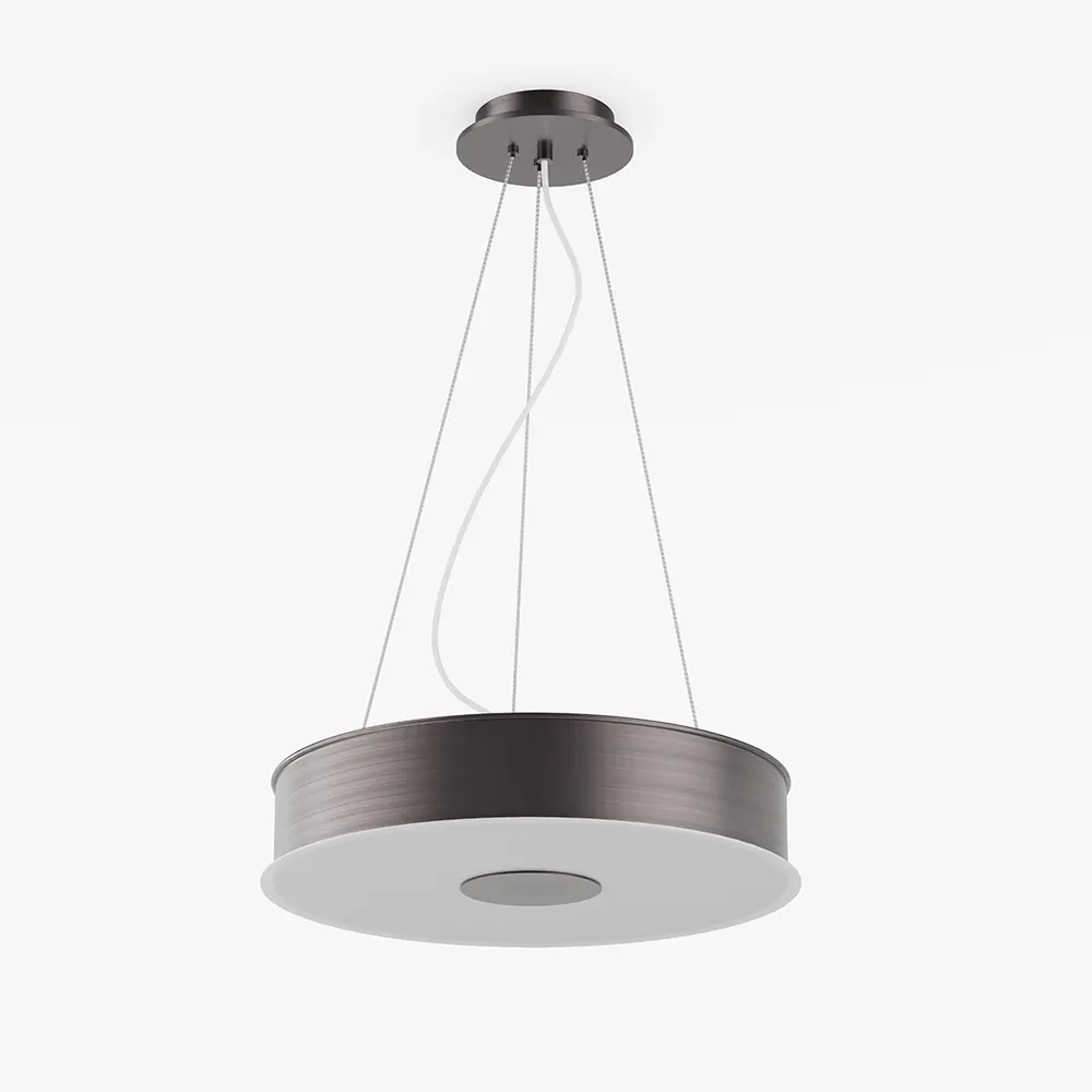 Modern Hotel Drum Pendant Light
