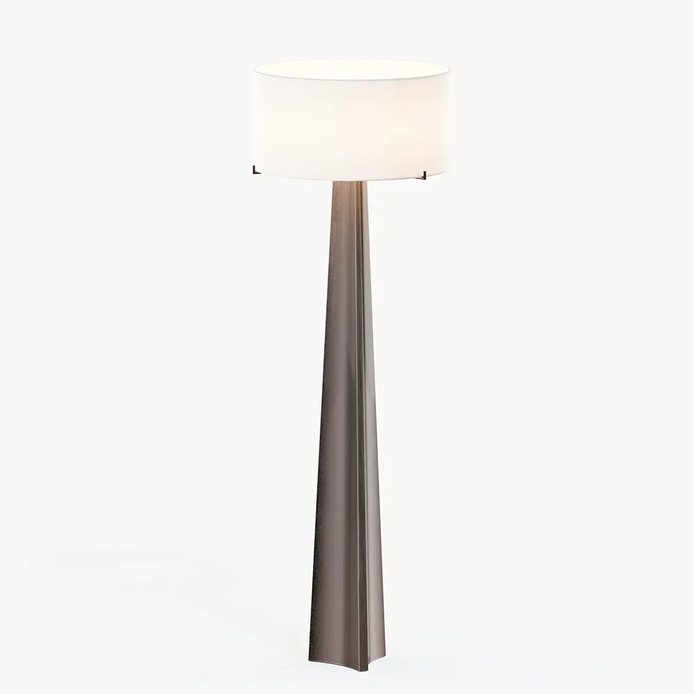 Isla 61" Triangular Brass Floor Lamp