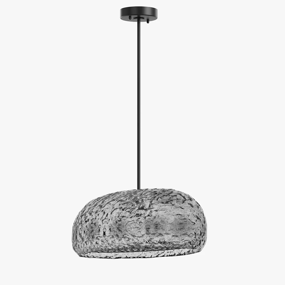Hand-Blown Glass Pendant Light