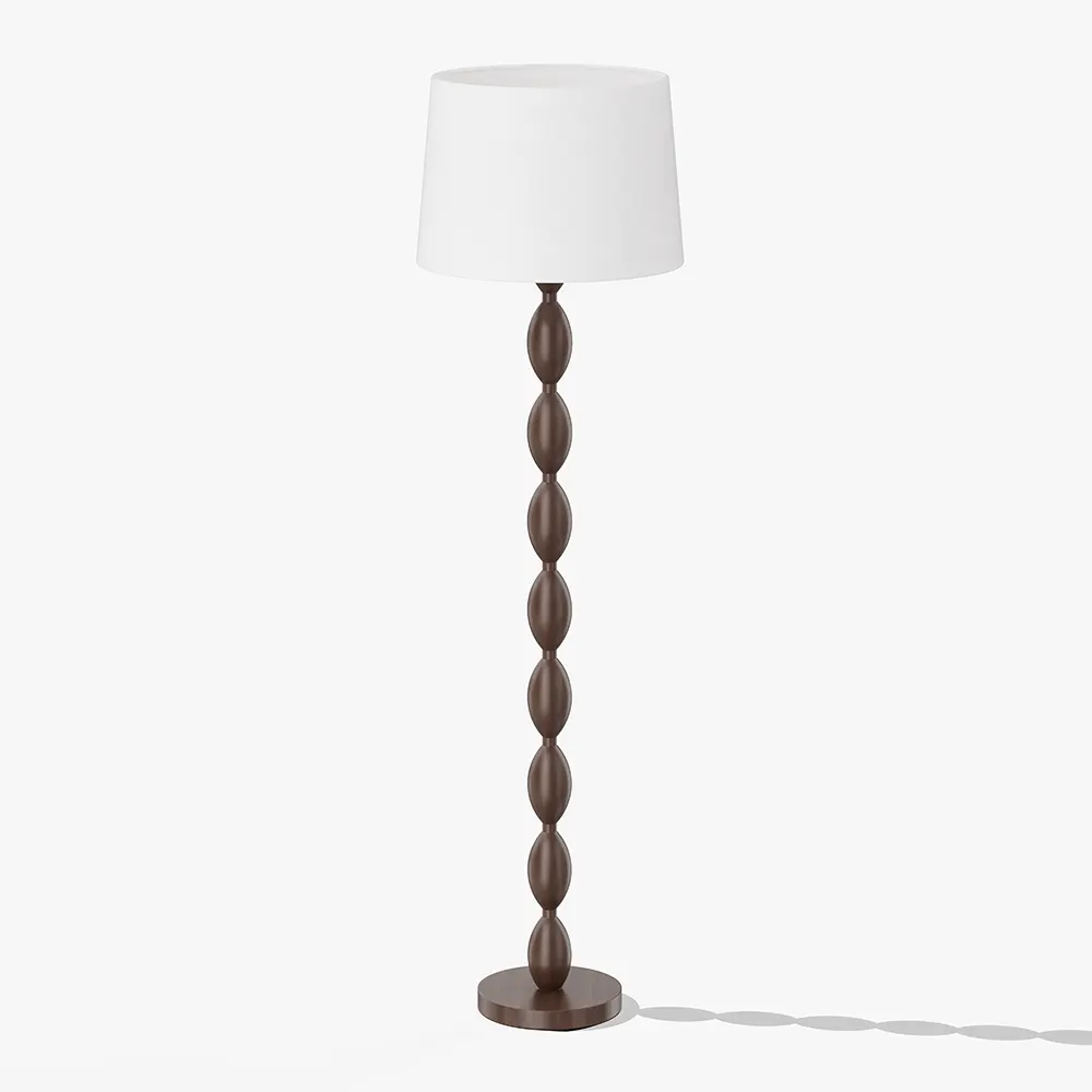 Solid Wood Floor Lamp
