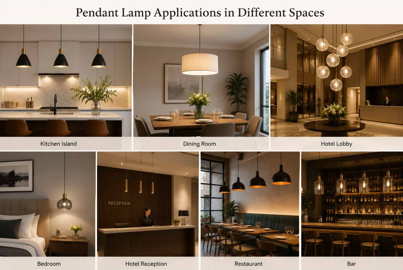 What is a pendant lamp?Types, Applications,and How to Choose the Right One