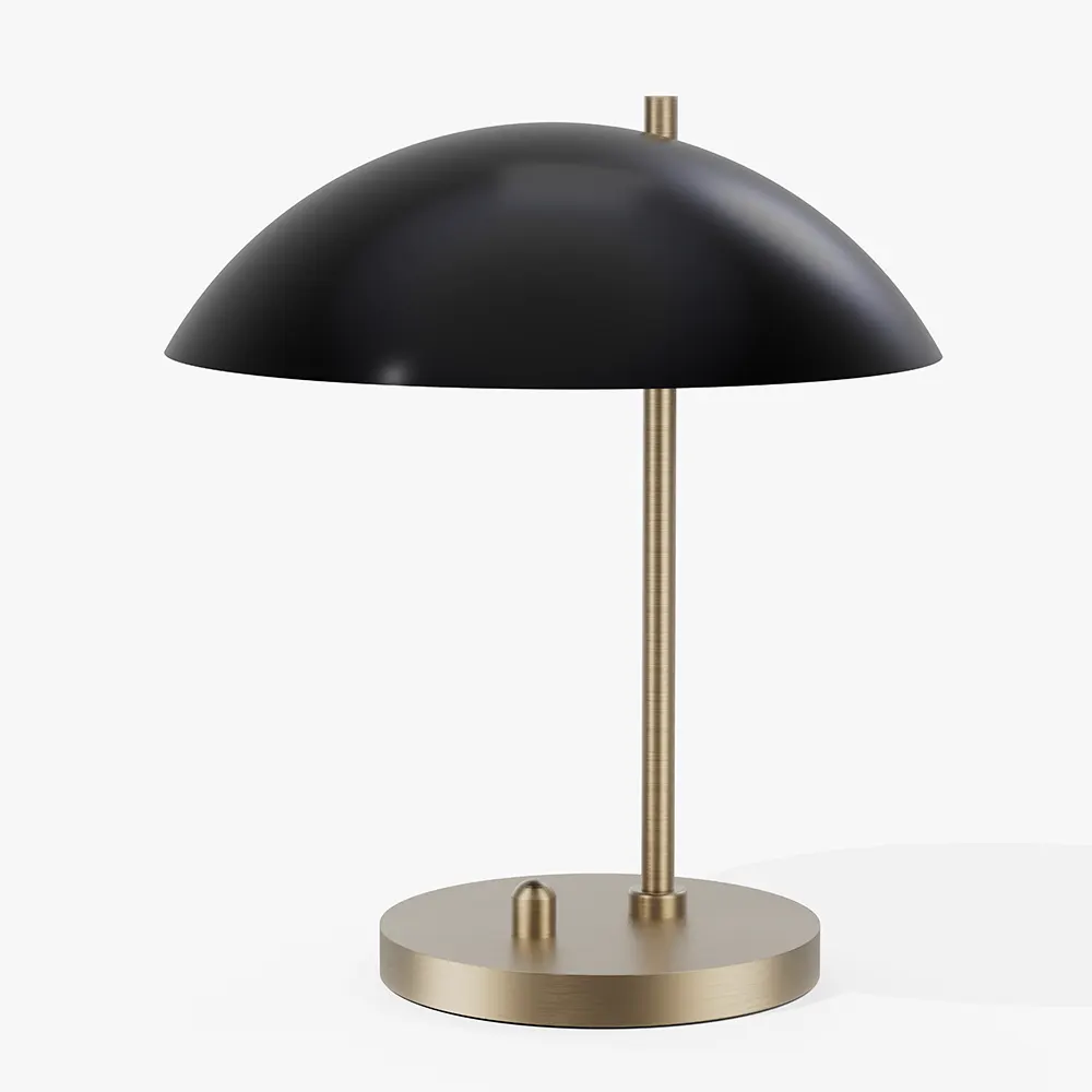 Brass Dome Table Lamp 