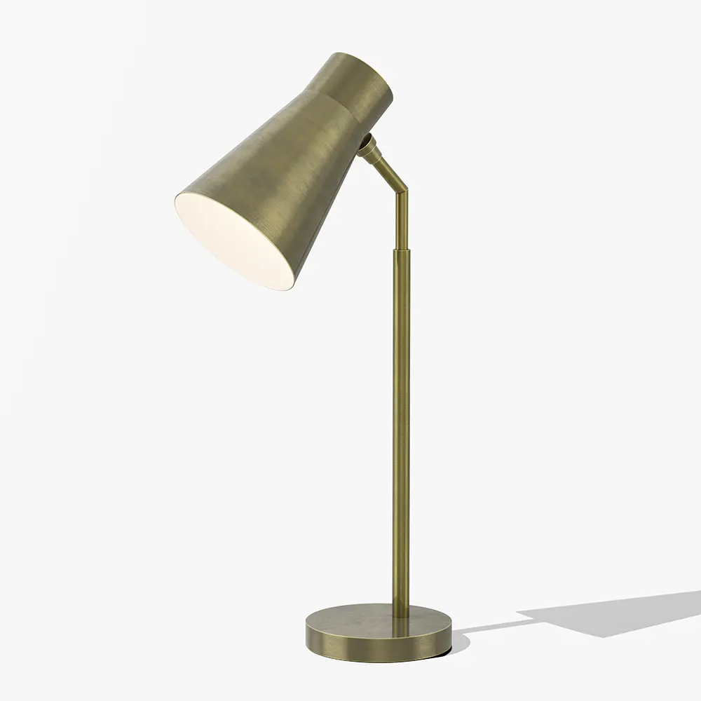 UL Listed Black Table Lamp for Hotel Guestrooms