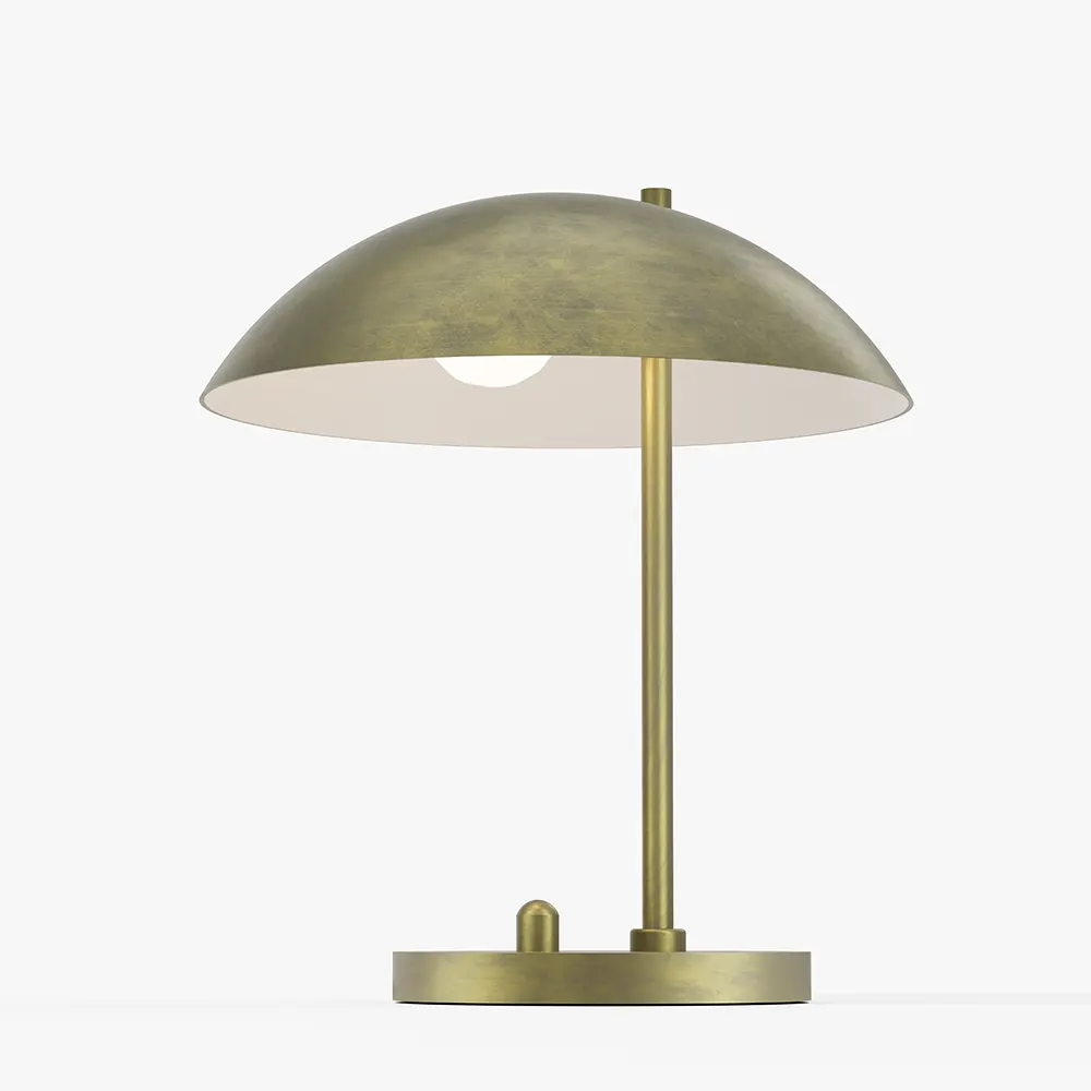 Brass Dome Table Lamp 