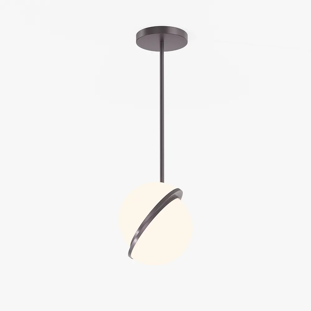 Hospitality Brass Globe Pendant Light