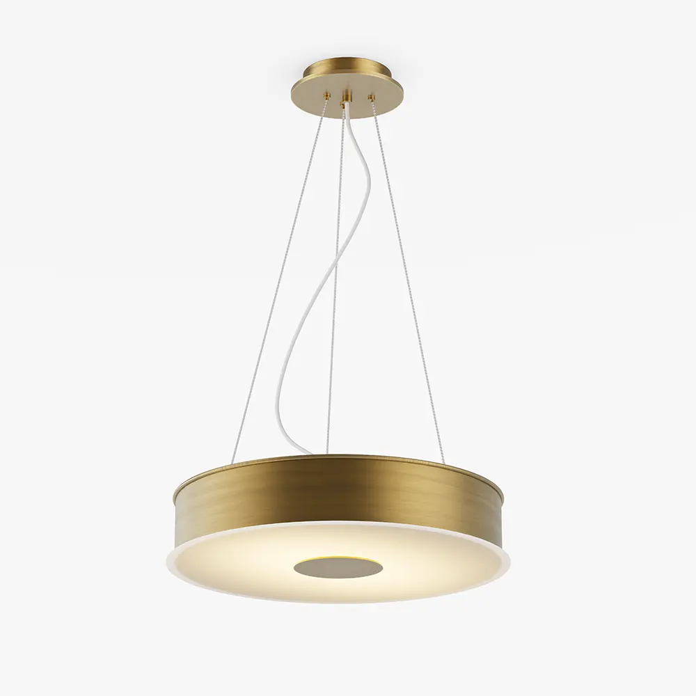 Modern Hotel Drum Pendant Light