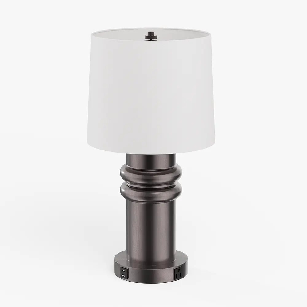 Hotel  Vintage Torchiere Table Lamp
