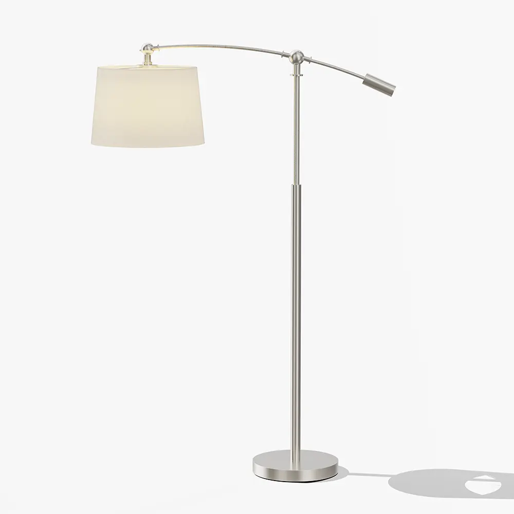 Adjustable Swing Arm Floor Lamp
