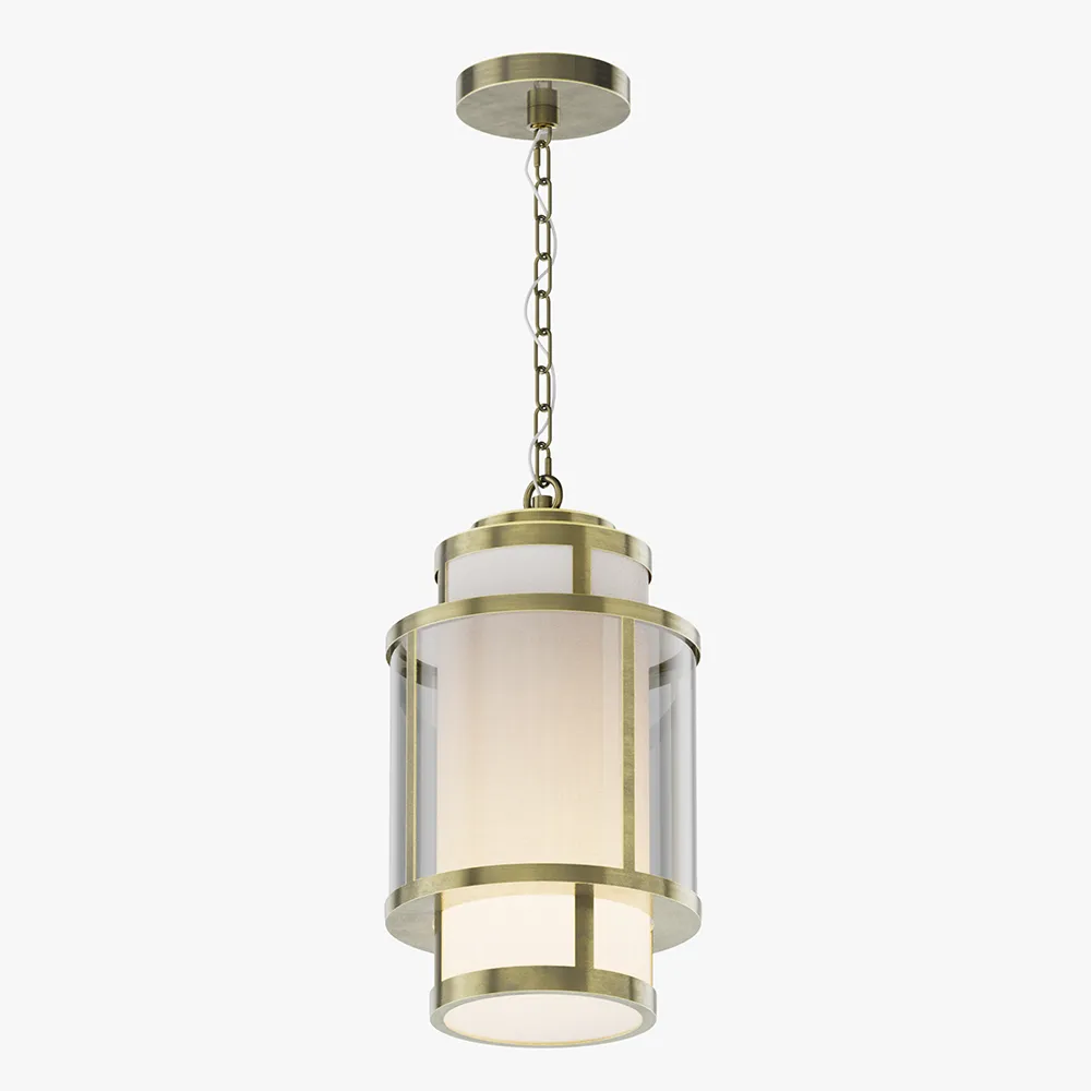Cylinder Glass Pendant