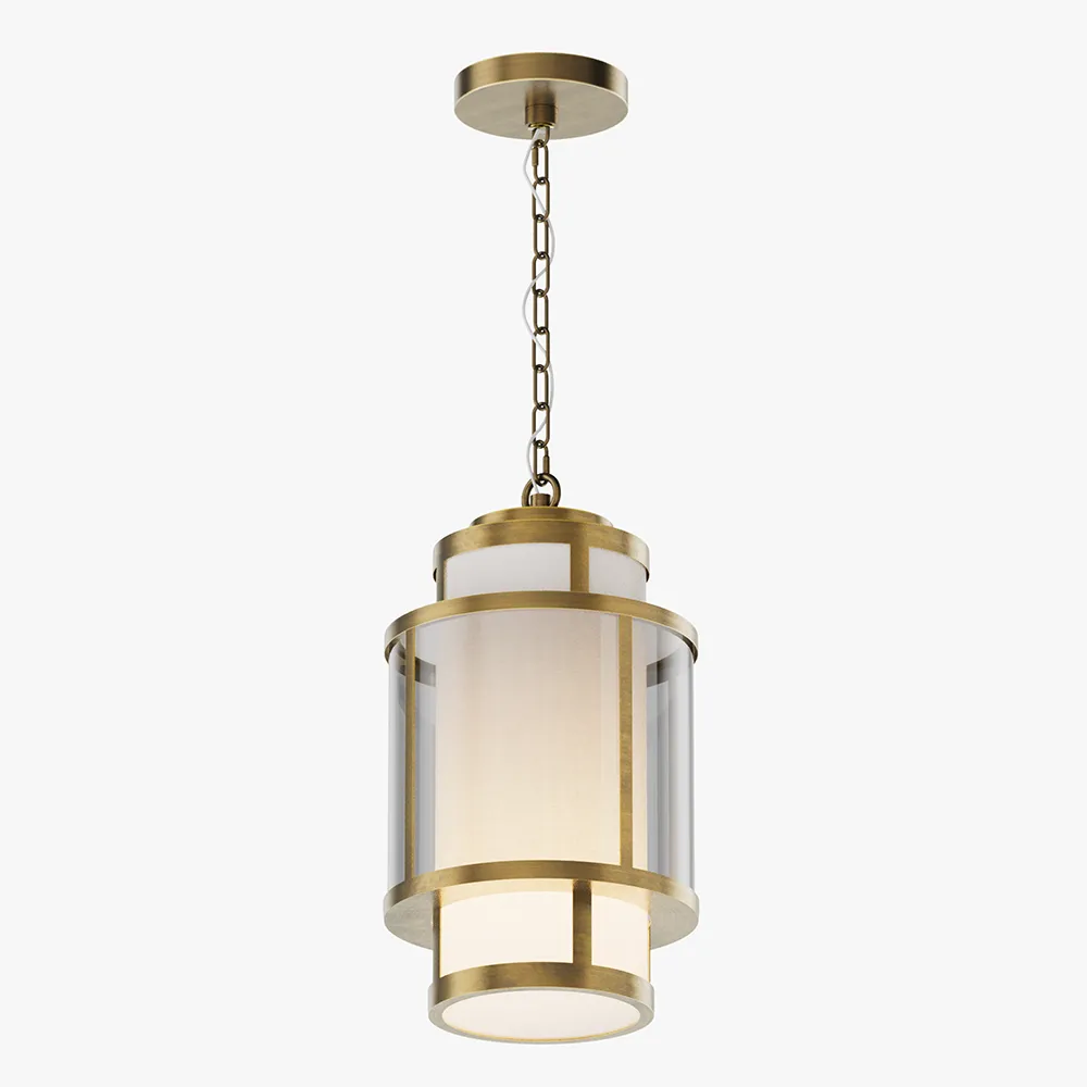 Cylinder Glass Pendant