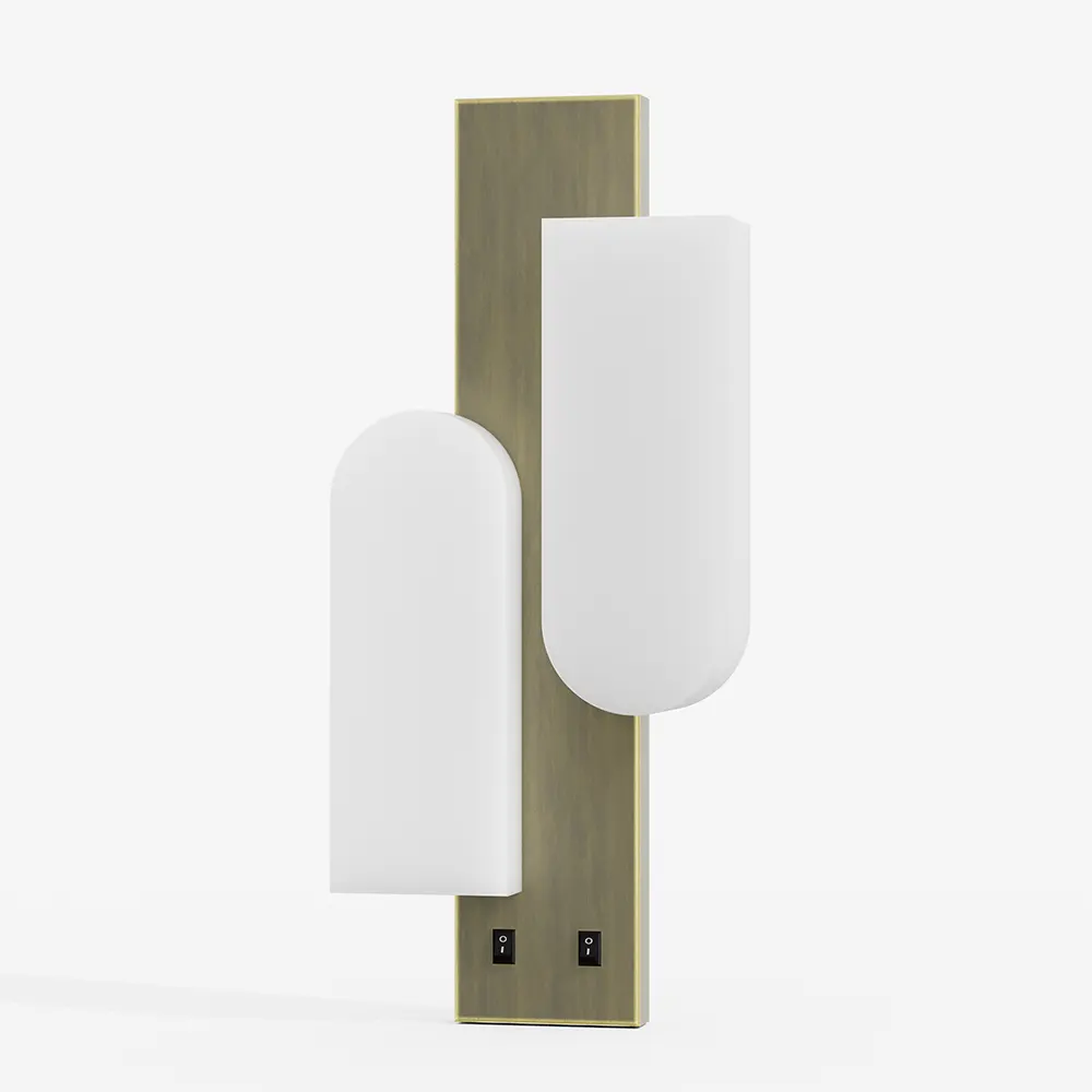 Hotel Metal Brushed  Vintage Wall Lamp