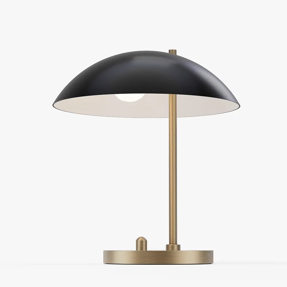 Brass Dome Table Lamp 