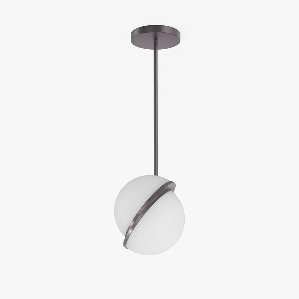Hospitality Brass Globe Pendant Light