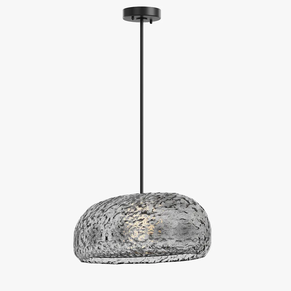 Hand-Blown Glass Pendant Light