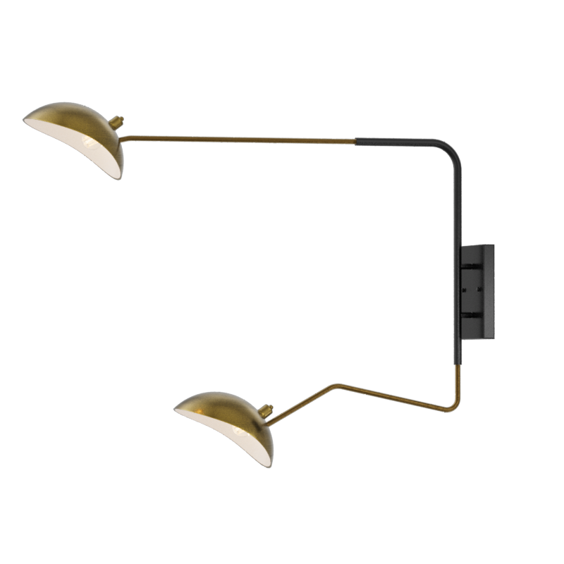 Double Arm Wall Lamp