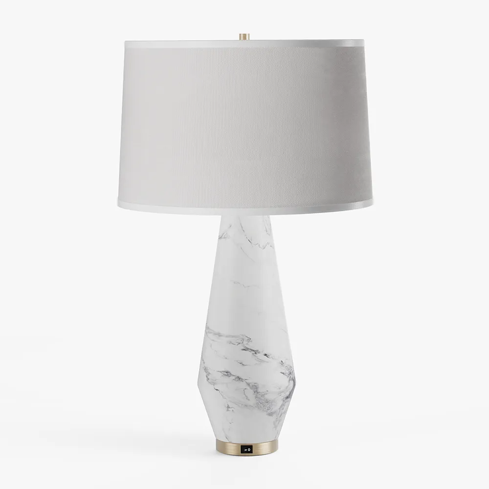 Marble Base Table Lamp