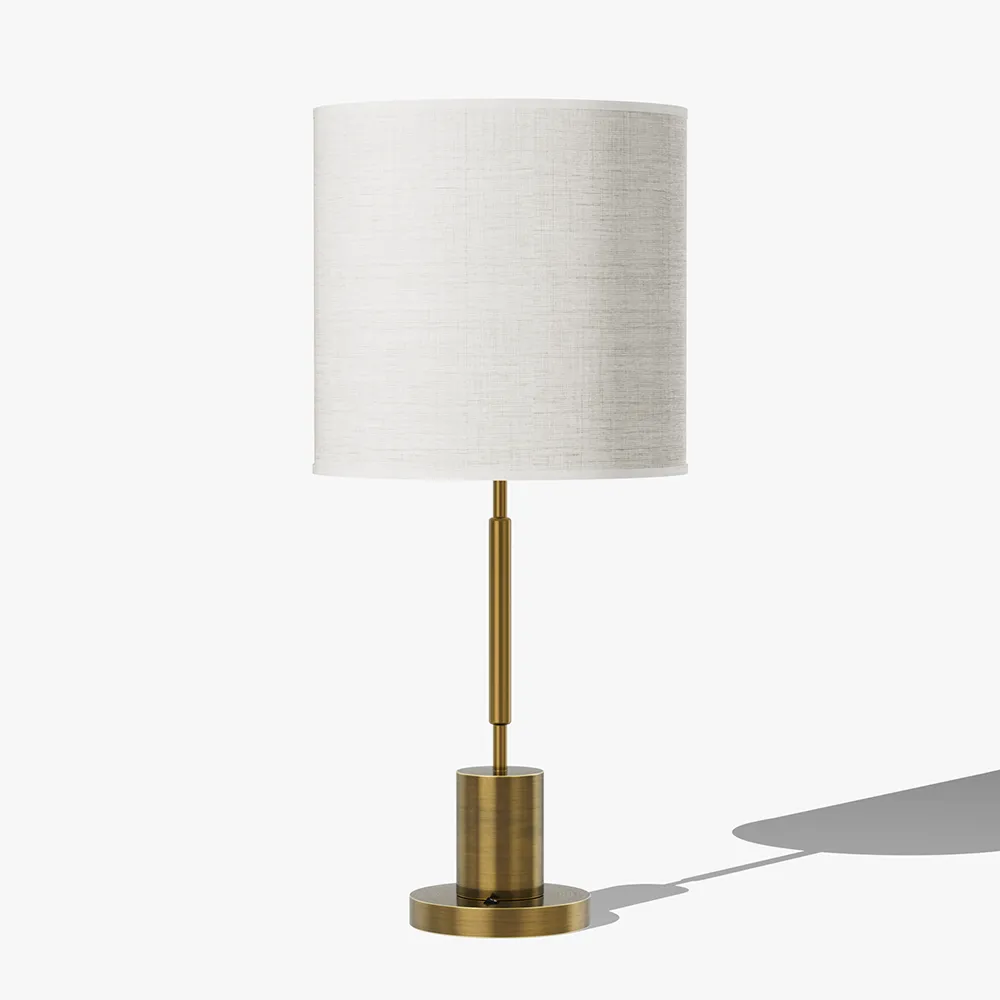 Tall Cylinder Table Lamp