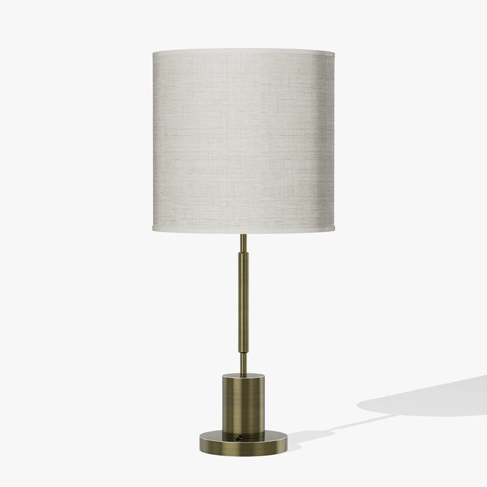 Tall Cylinder Table Lamp