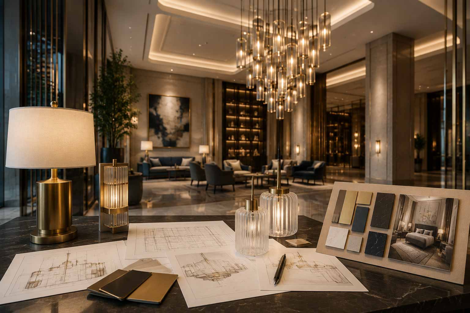 Custom Lighting for Hotels: Hospitality Lighting Solutions Designed for Unique Projects