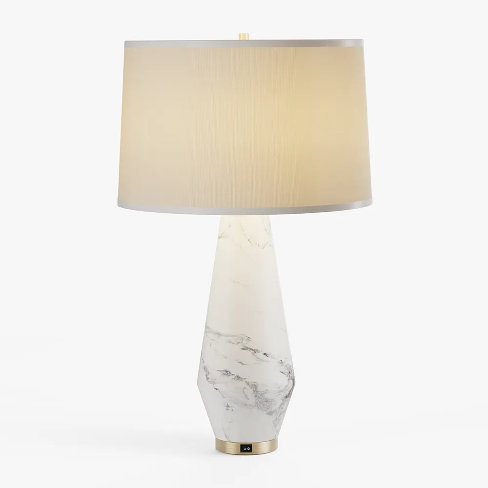 Marble Base Table Lamp
