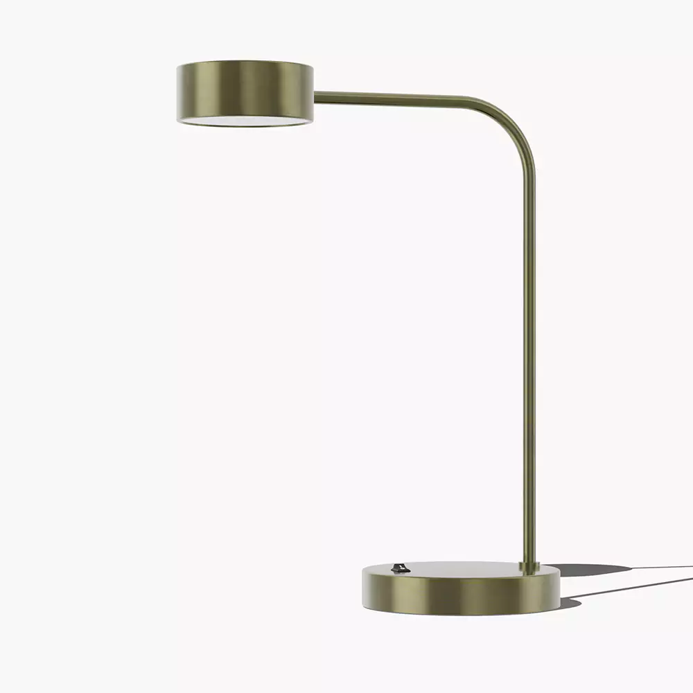 Brushed Nickel LED Table Lamp