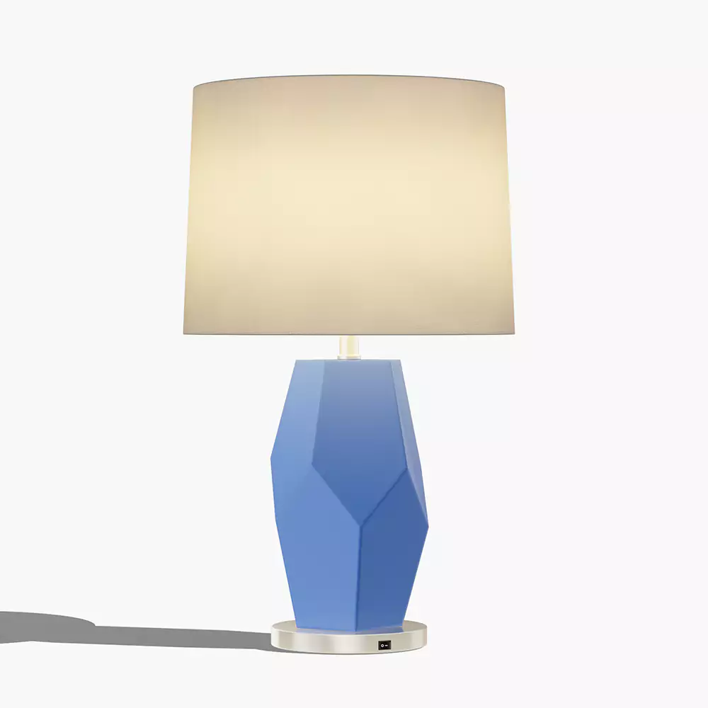 Hampton Faceted Table Lamp