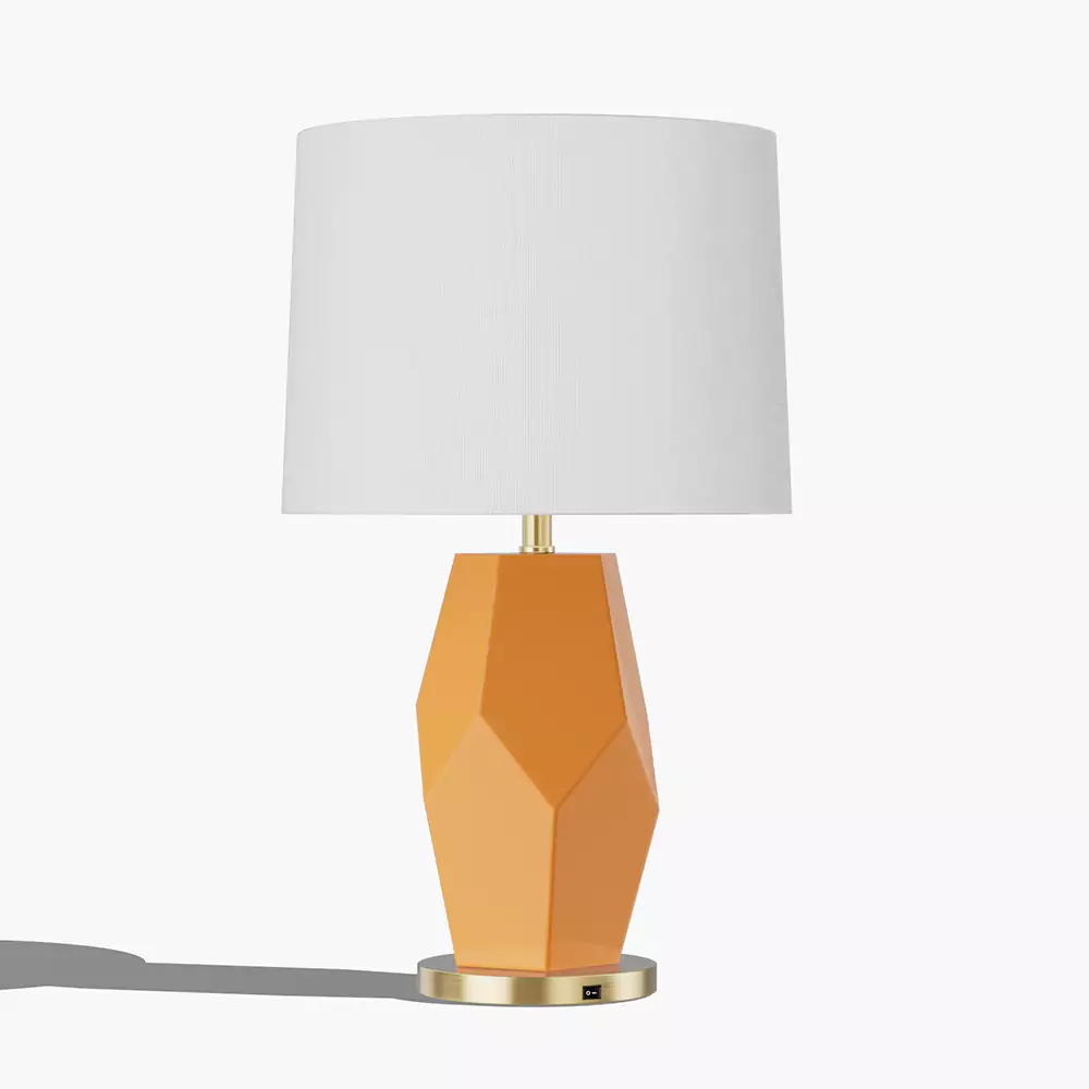 Hampton Faceted Table Lamp