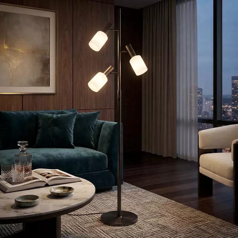 Triple Floor Lamp