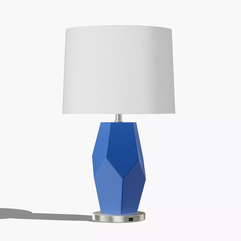 Hampton Faceted Table Lamp