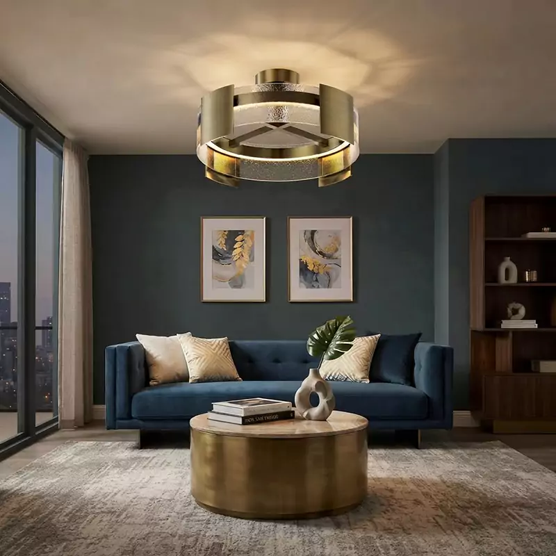 Semi-Flush Mount Ceiling Light