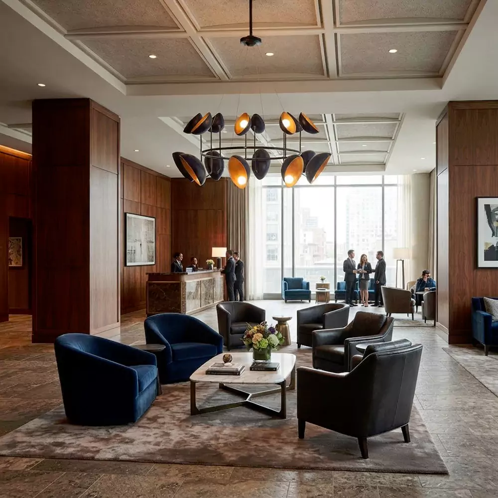 Orbit Ring Pendant Chandelier | Hotel Lamp