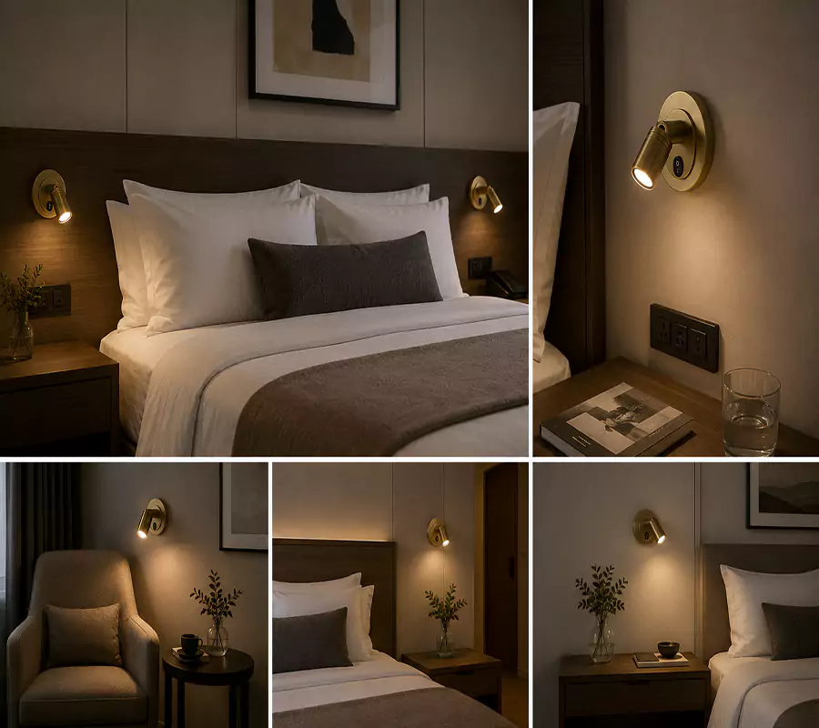 Adjustable LED Reading Wall Light