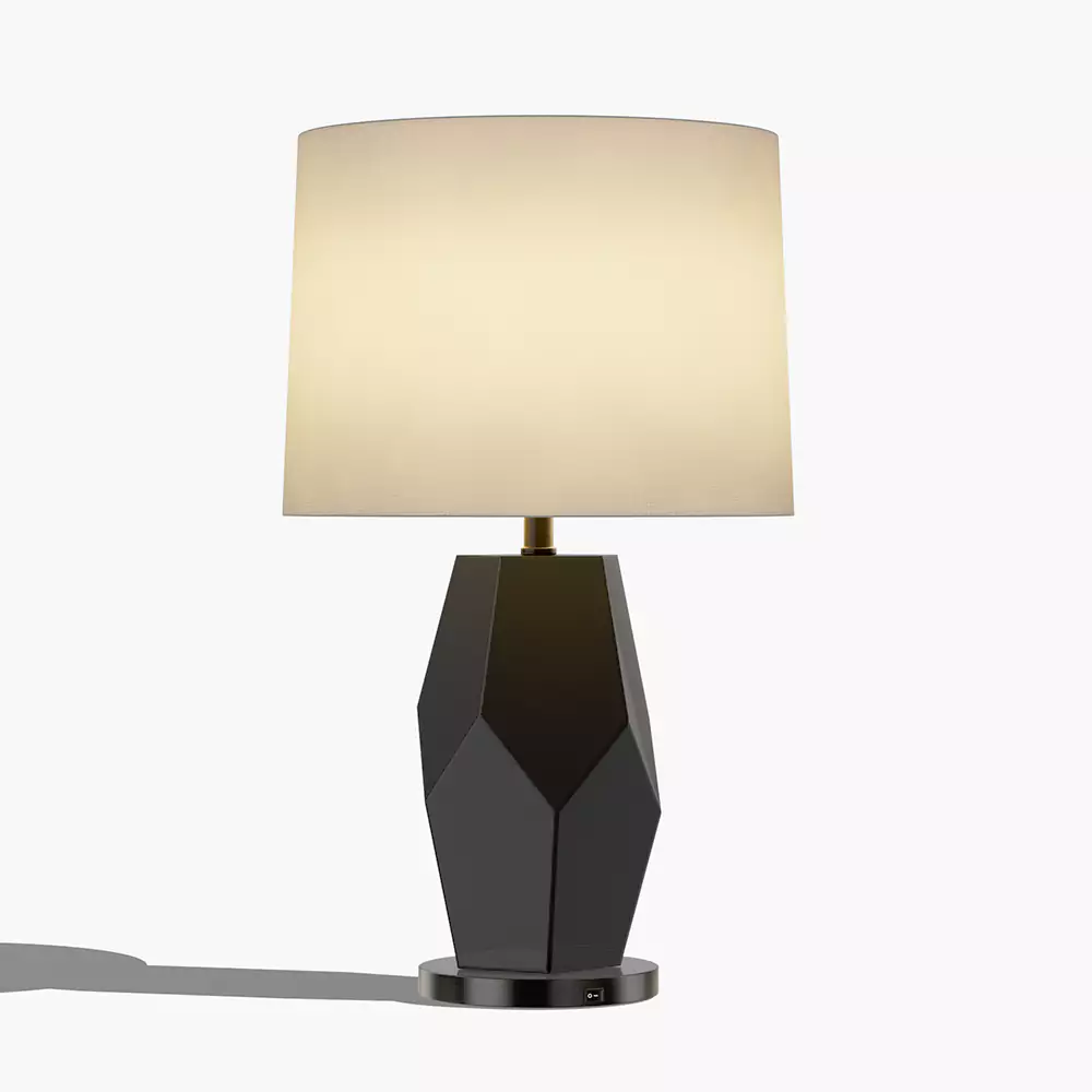Hampton Faceted Table Lamp