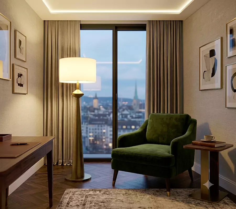 Tapered Floor Lamp
